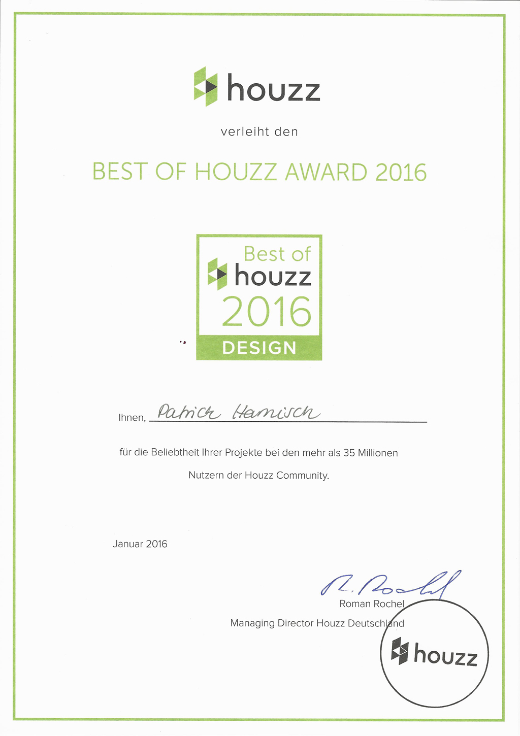 Best Of Houzz Design 2016
